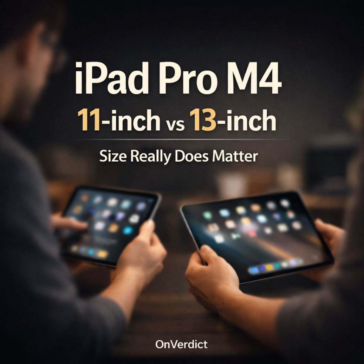 iPad Pro M4 11-inch vs 13-inch: Size Really Does Matter — OnVerdict