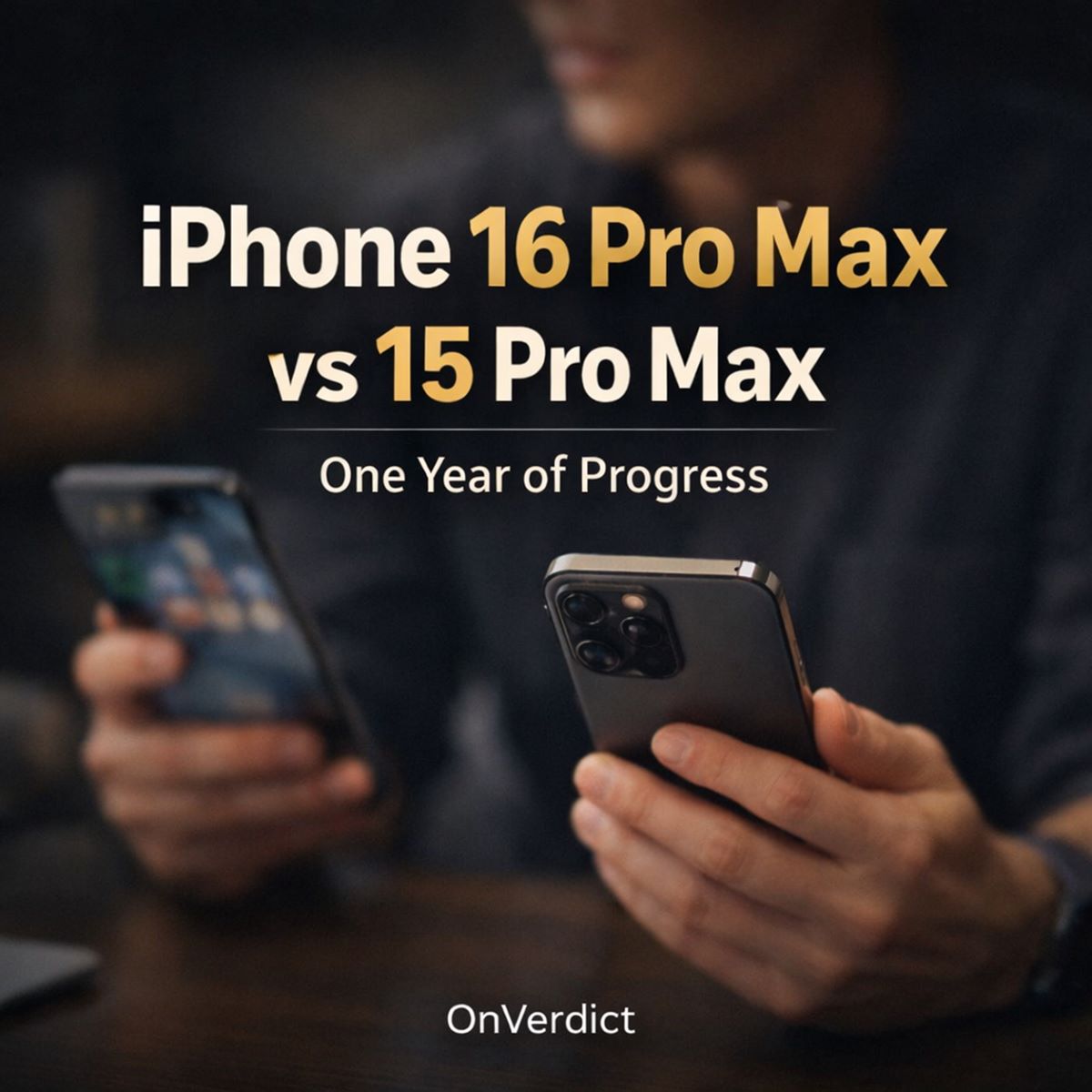 iPhone 16 Pro Max vs 15 Pro Max: One Year of Progress — OnVerdict