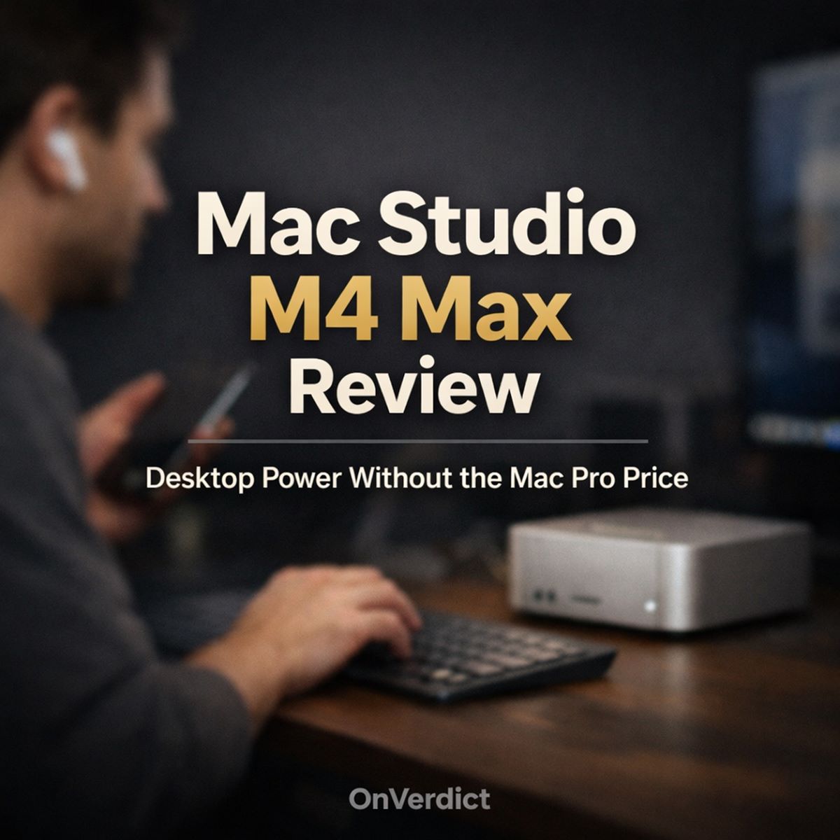 Mac Studio M4 Max Review: Desktop Power Without the Mac Pro Price — OnVerdict