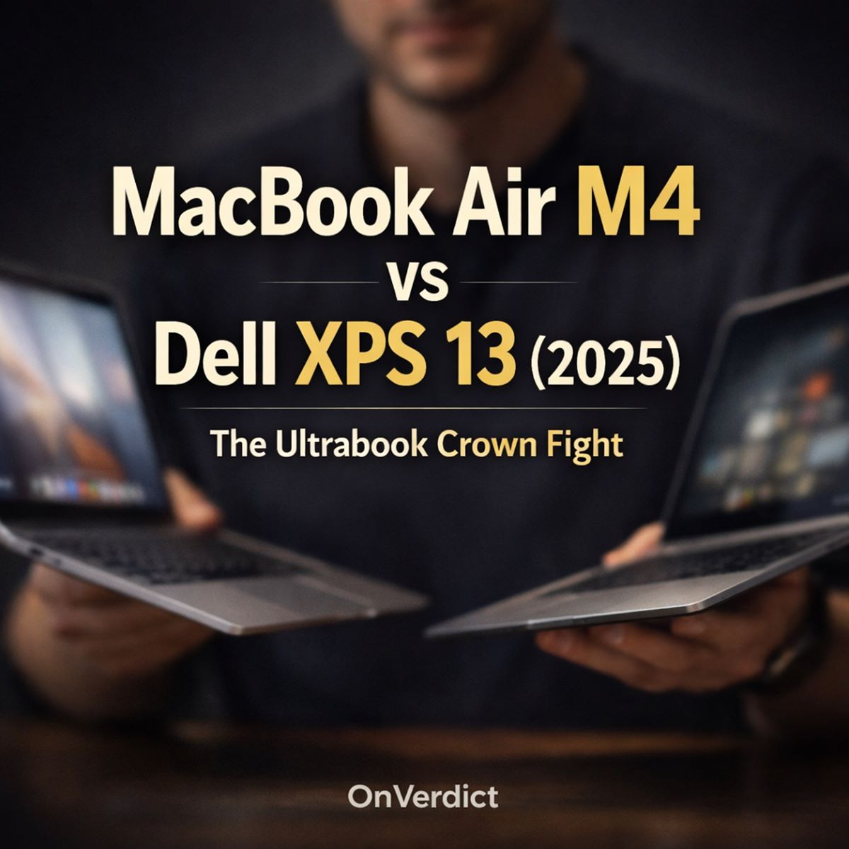 MacBook Air M4 vs Dell XPS 13 (2025): The Ultrabook Crown Fight — OnVerdict